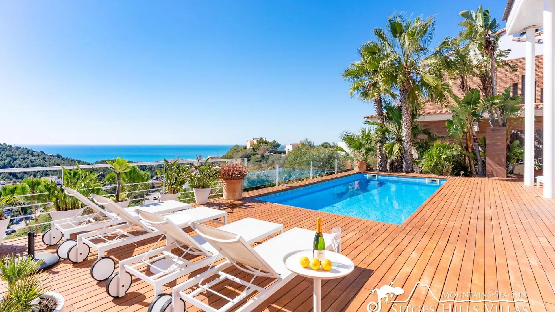 Super Villa Oasis Fab Sea And Sitges View With Private Pool And Air Conditioning 0*,