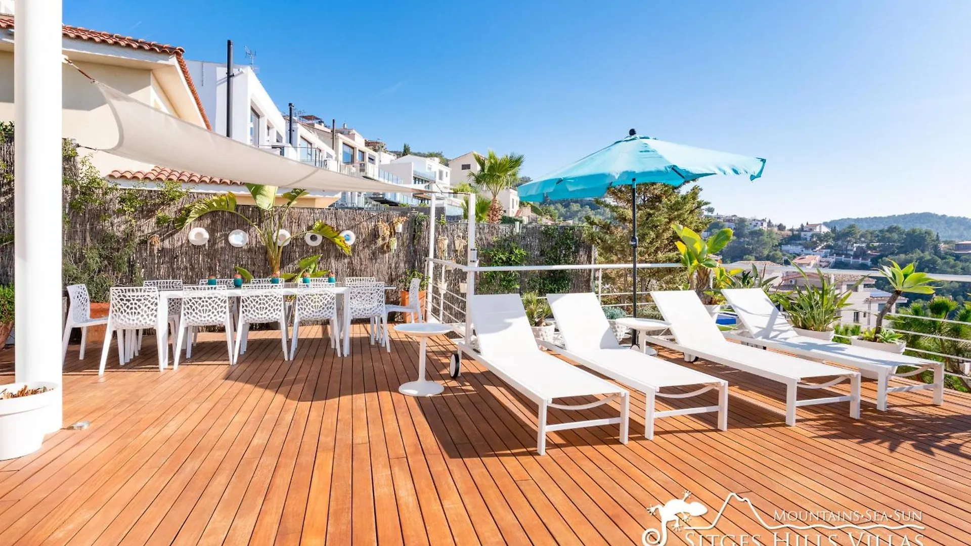 Super Villa Oasis Fab Sea And Sitges View With Private Pool And Air Conditioning