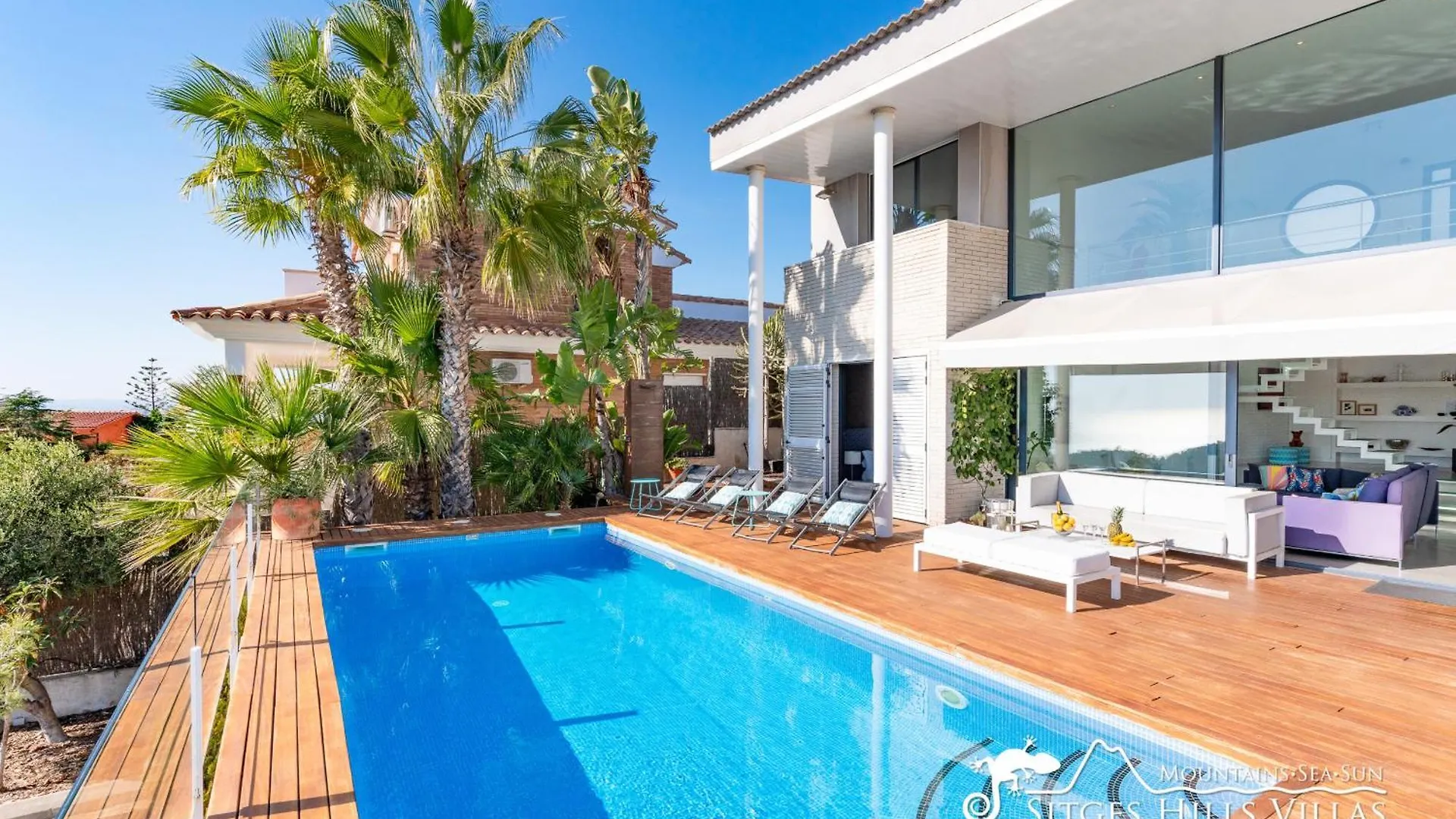Super Villa Oasis Fab Sea And Sitges View With Private Pool And Air Conditioning Испания