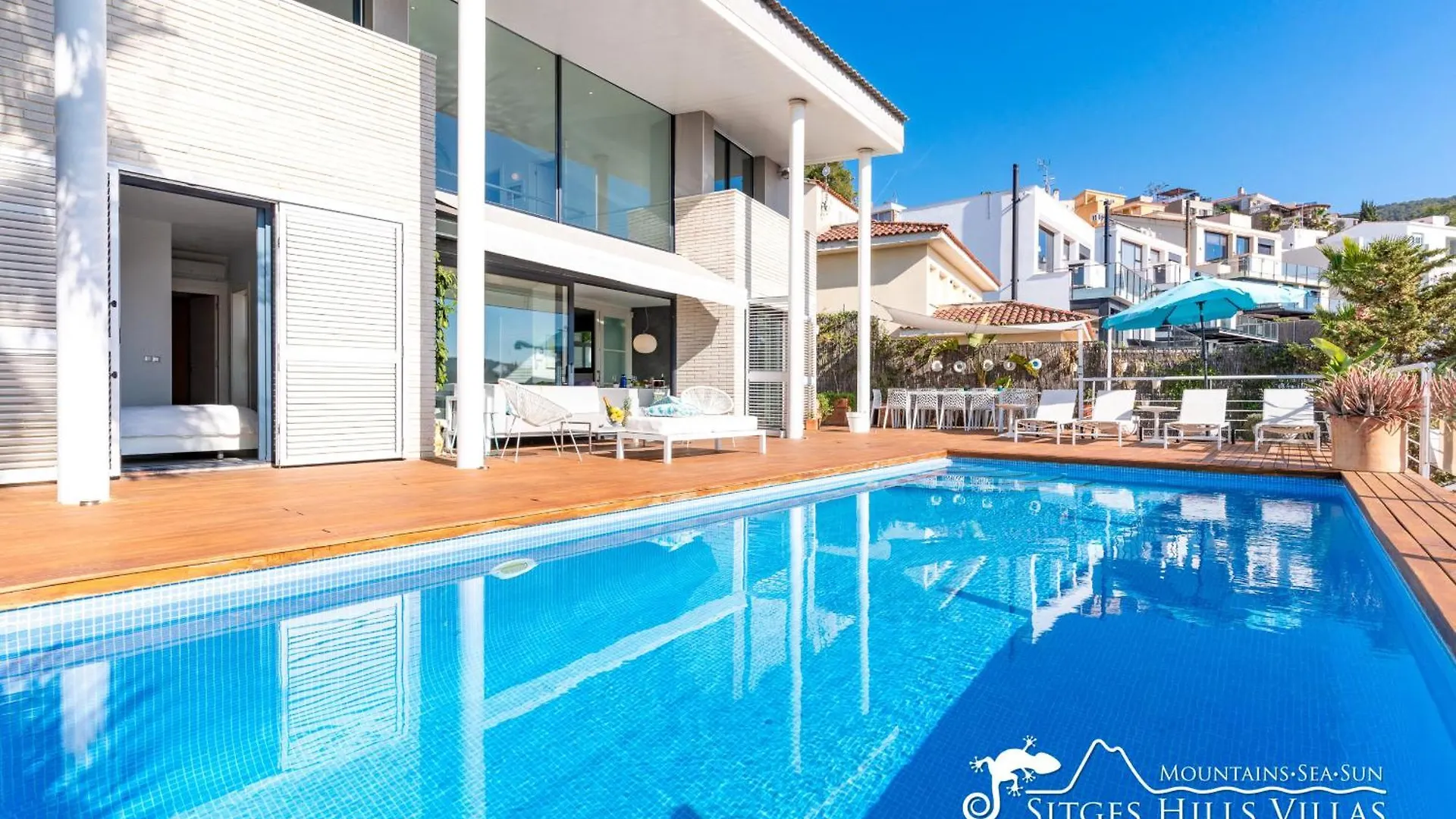 Super Villa Oasis Fab Sea And Sitges View With Private Pool And Air Conditioning